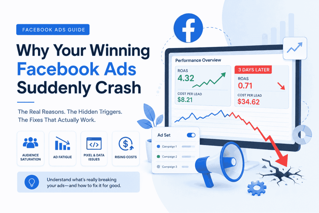 Why Do Facebook Ads Suddenly Stop Performing After a Few Good Days?